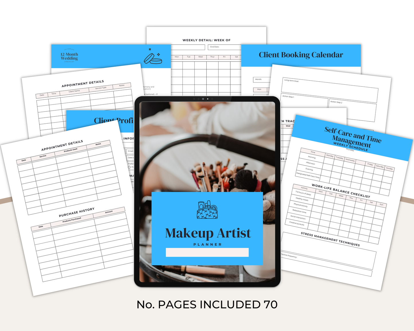 Makeup Artist Planner