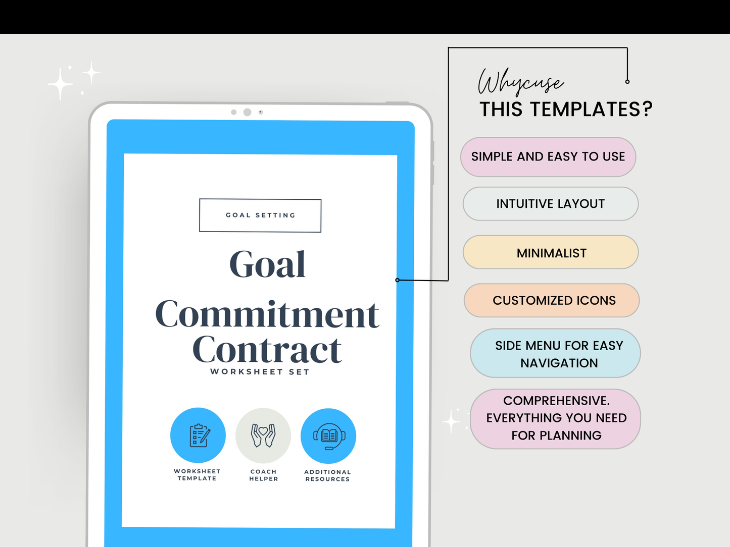 Goal Commitment Contract Worksheets