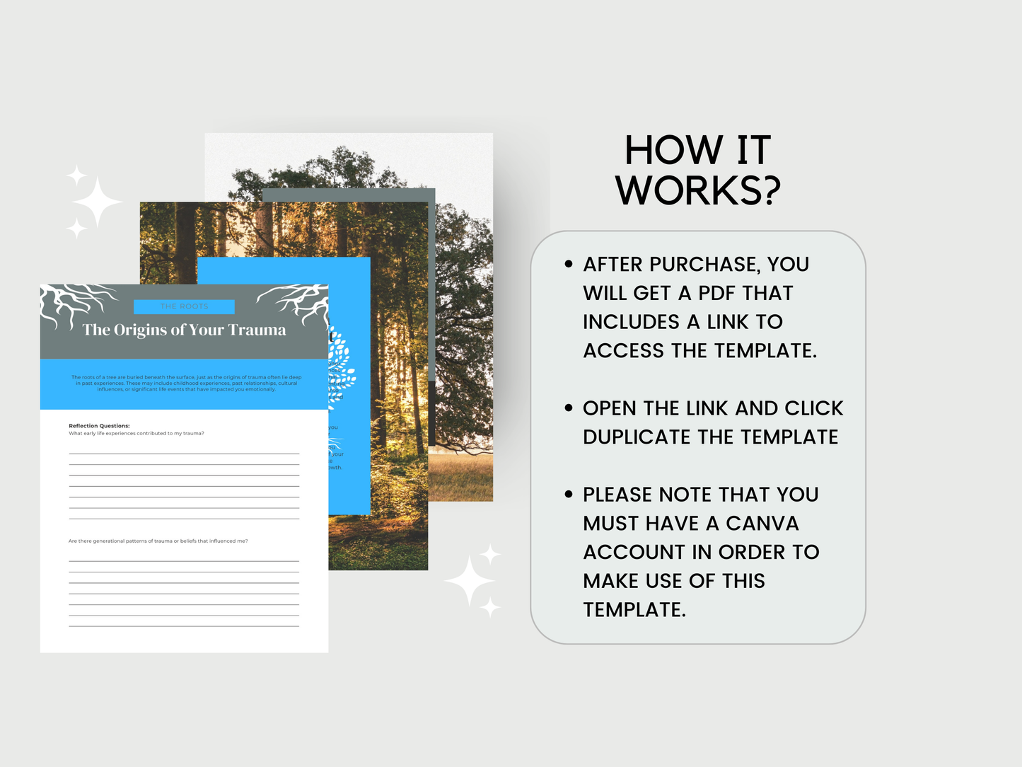 The Trauma Tree Worksheet