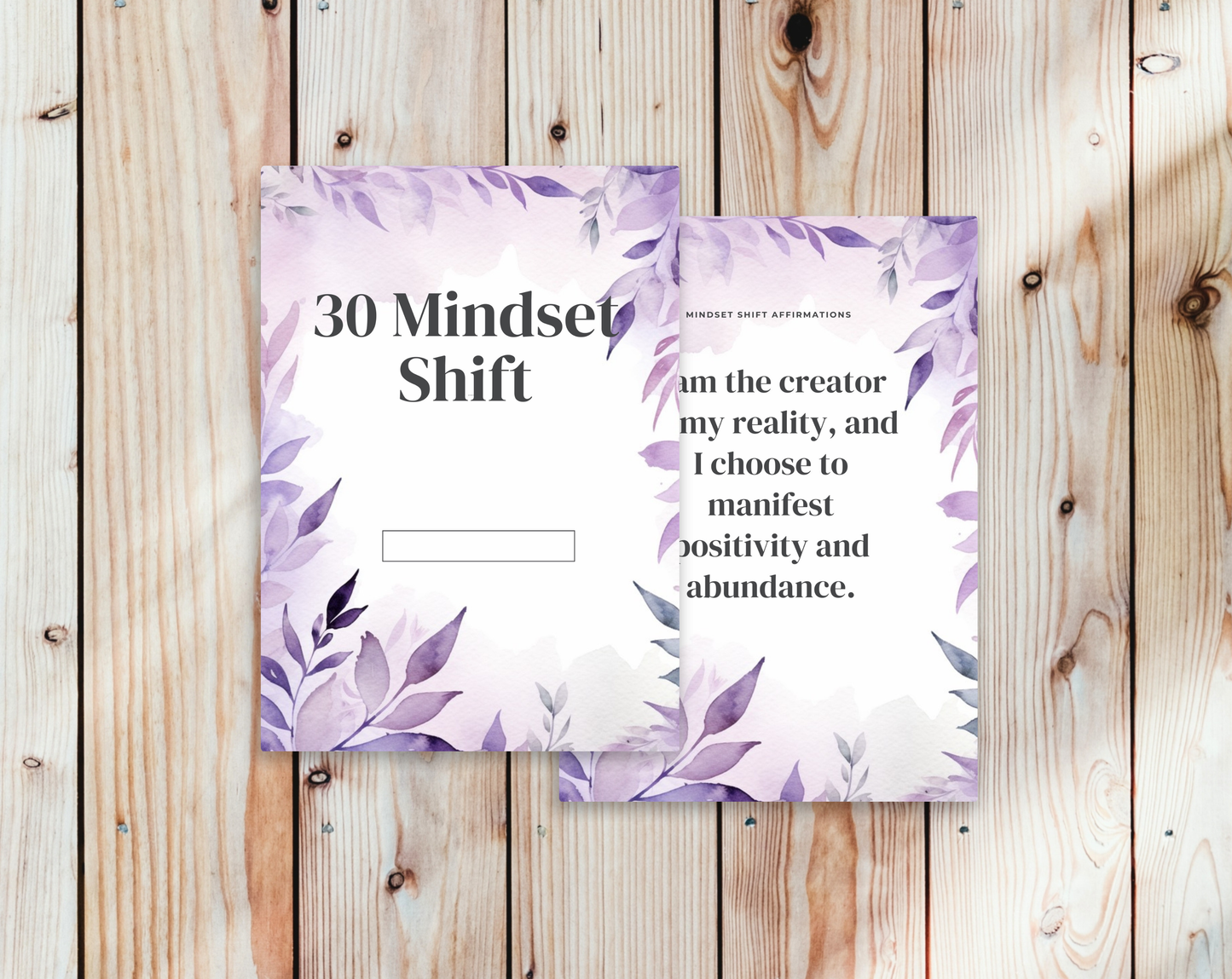Mindset Shift Affirmation Cards