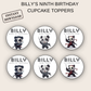 9th Birthday Cupcake Toppers Boy