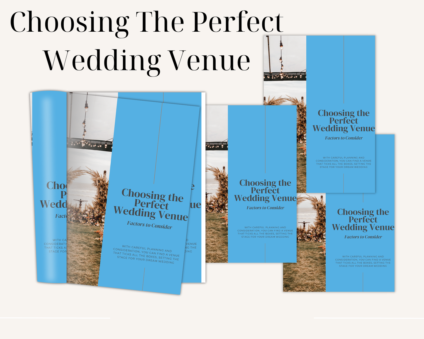 Choosing The Perfect Wedding Venue