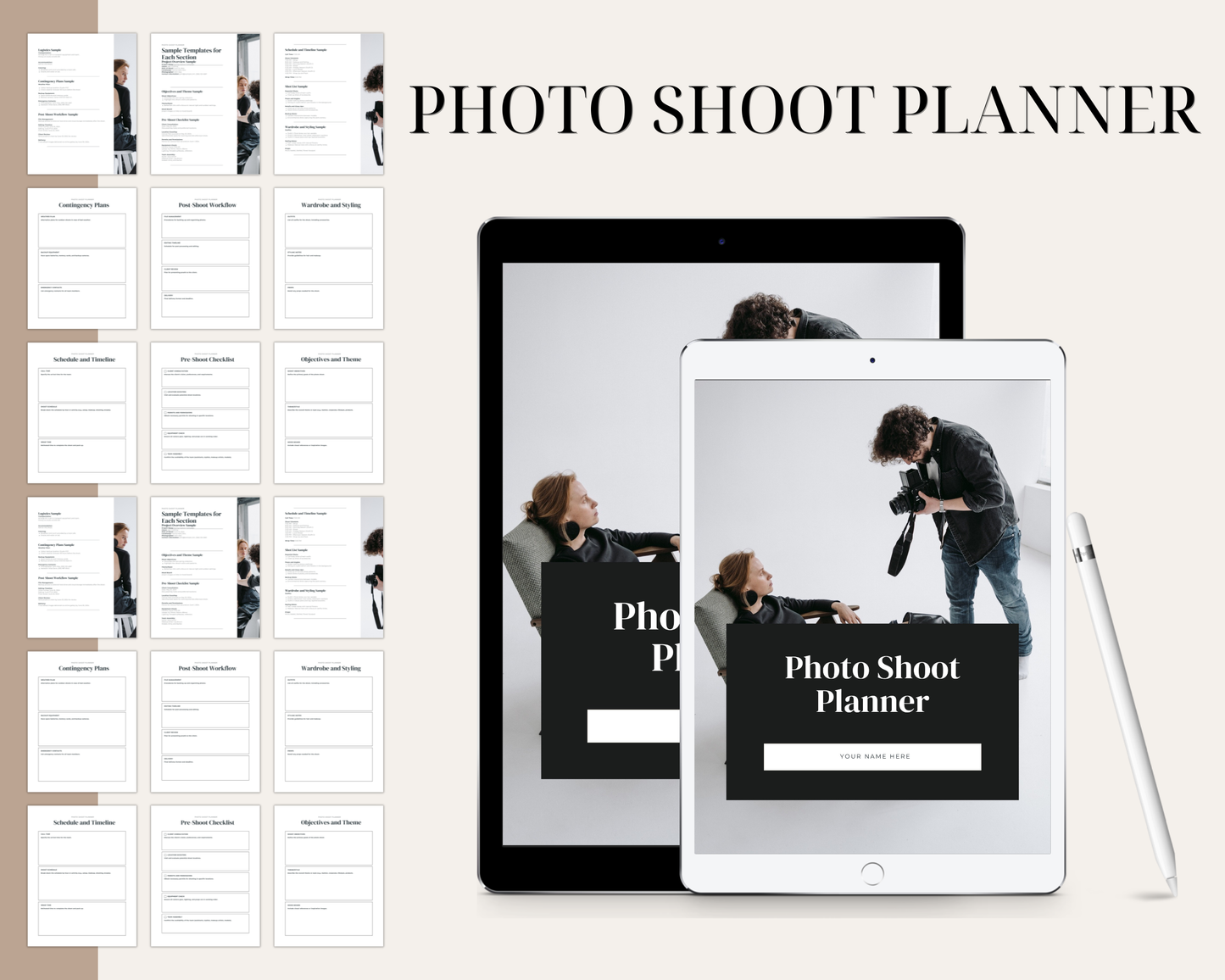 Photo Shoot Planner
