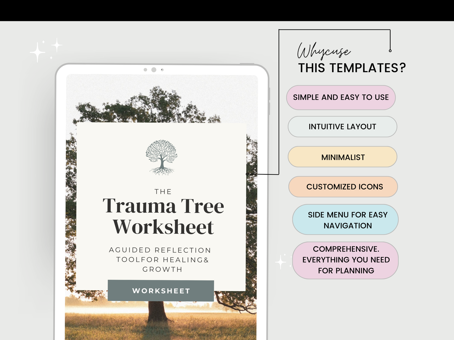 The Trauma Tree Worksheet