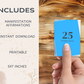 25 Manifestation Affirmation Cards