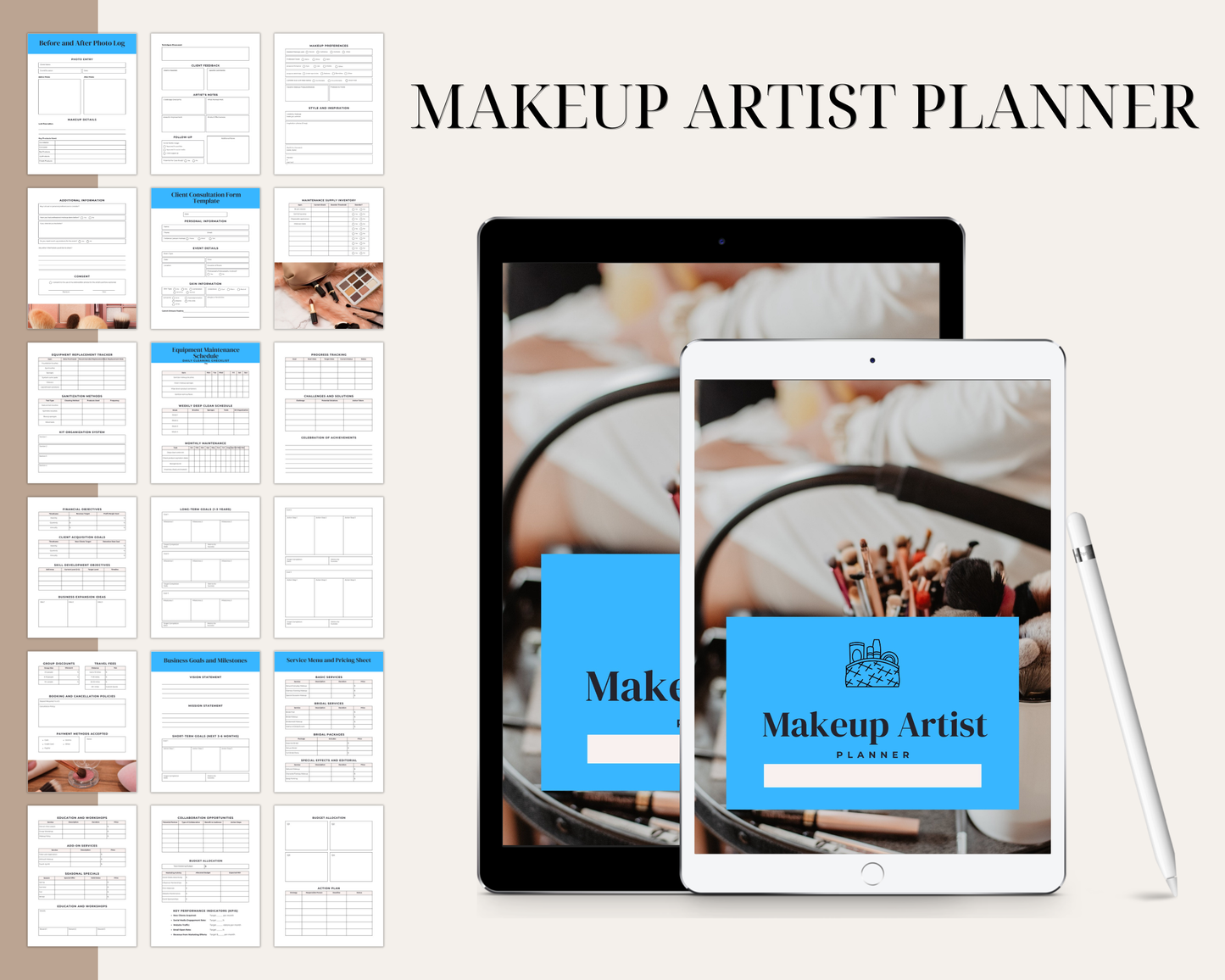 Makeup Artist Planner