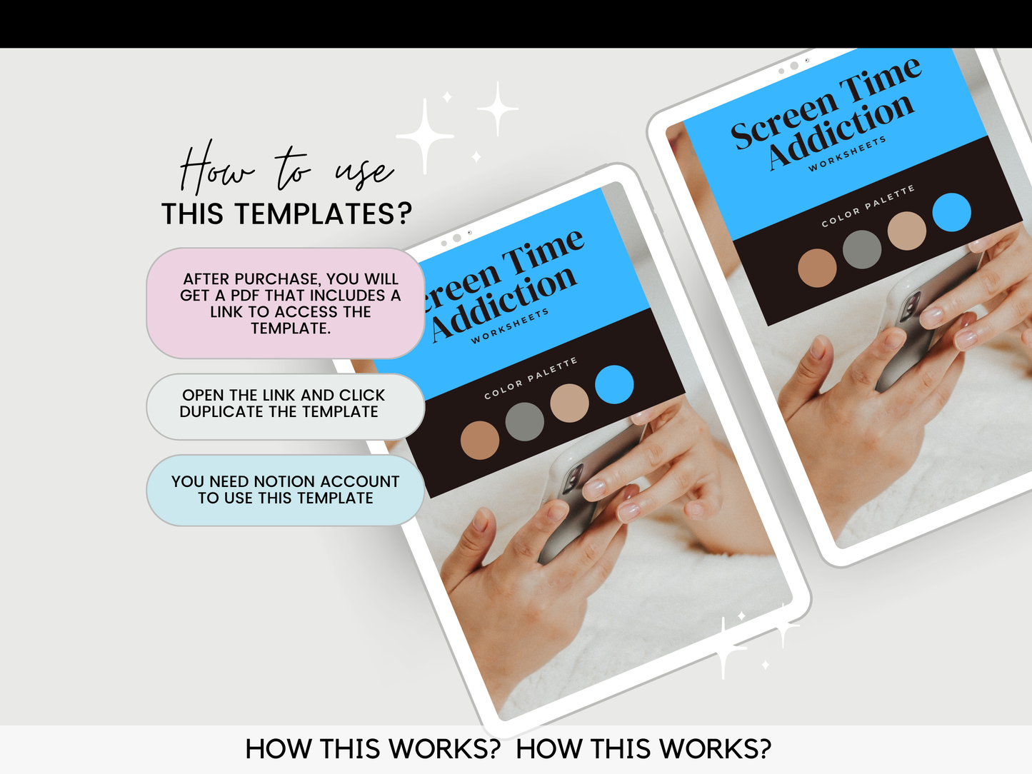 Screen Time Addiction Worksheet