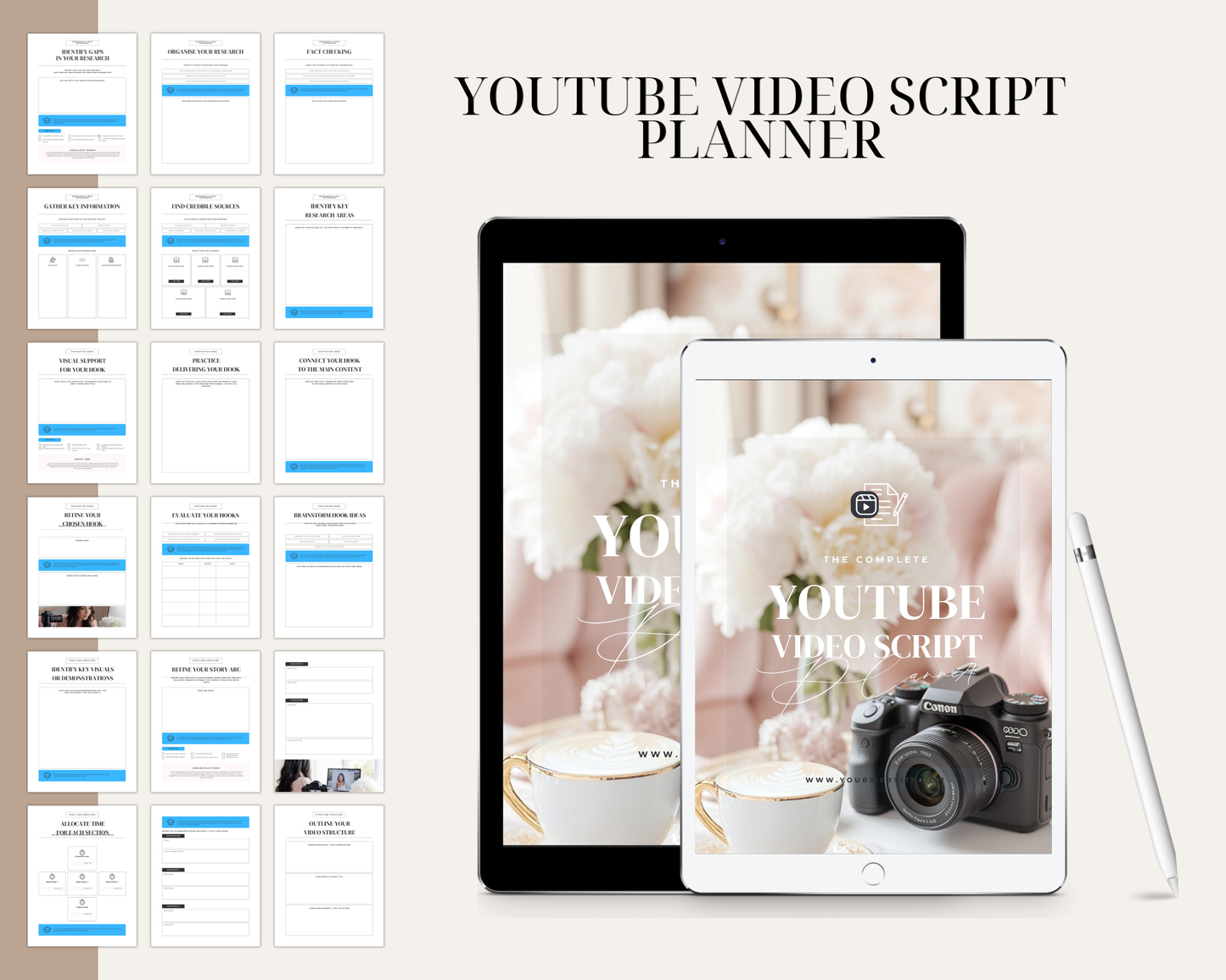 YouTube Video Script Planner