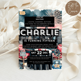 15th Birthday Invitation