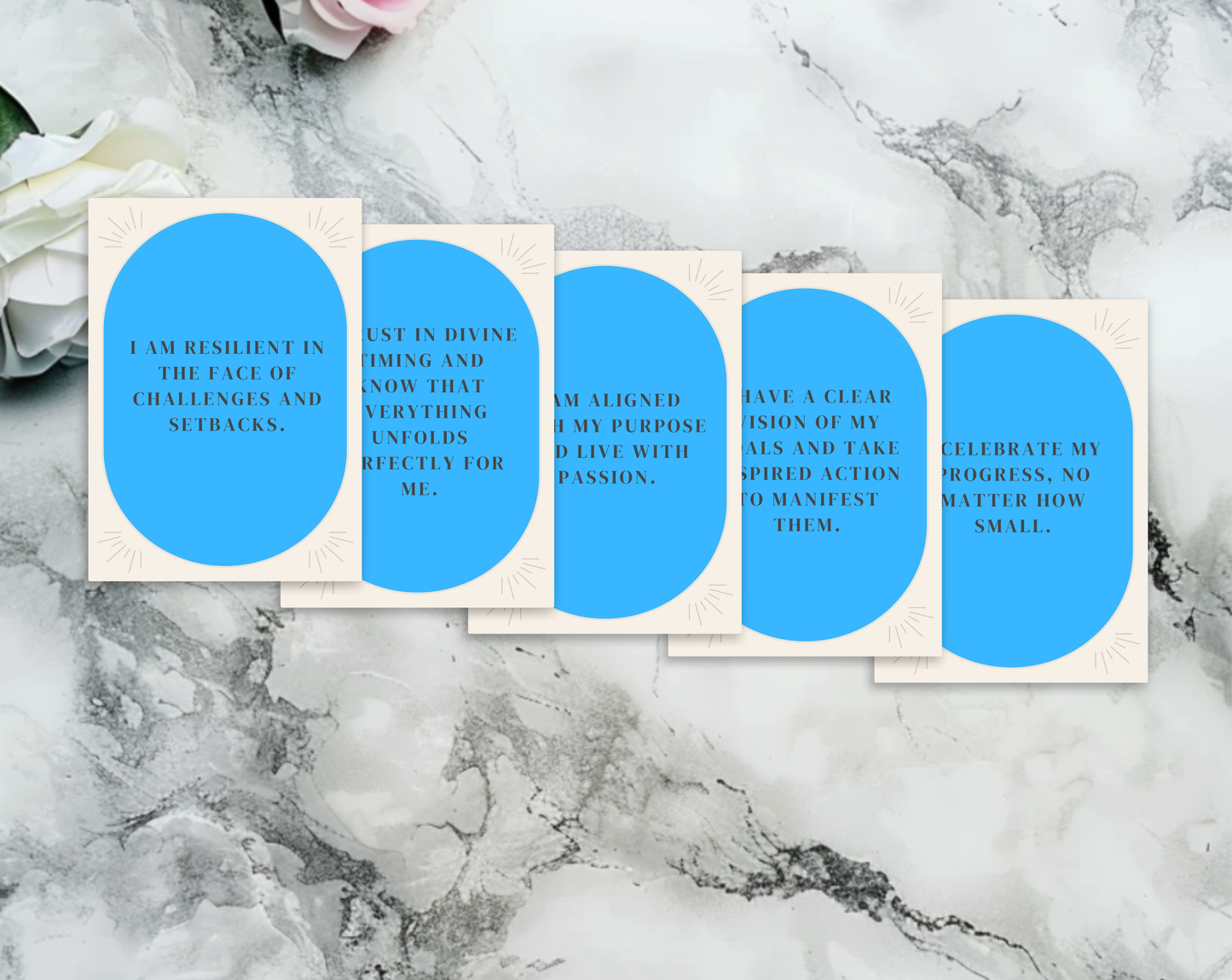 28 Goal Getter Affirmation Cards