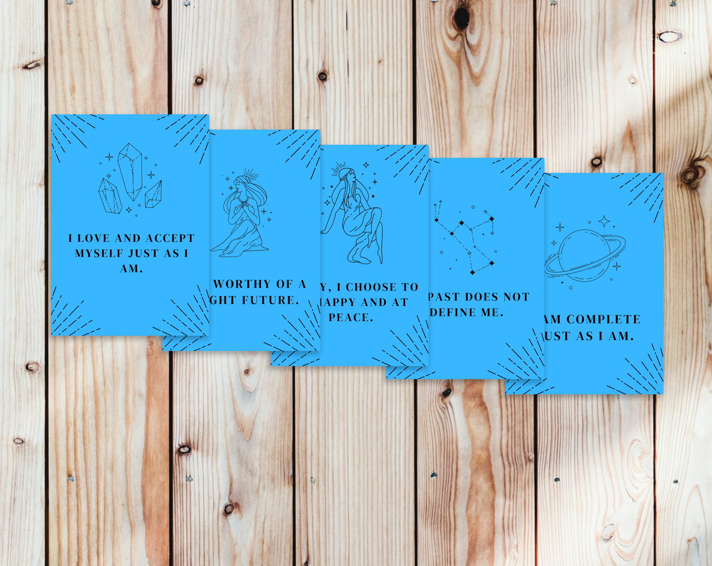 25 Mental Health Affirmation Cards