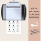 5th Birthday Cupcake Toppers Boy
