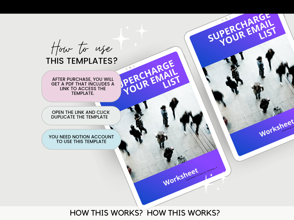 Email Marketing Worksheet