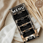 16th Birthday Menu Male