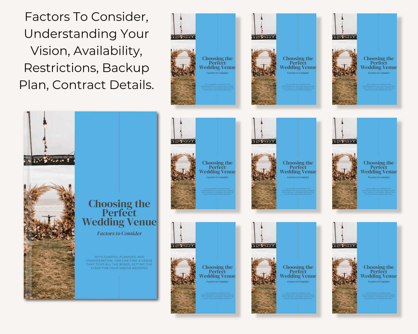 Choosing The Perfect Wedding Venue