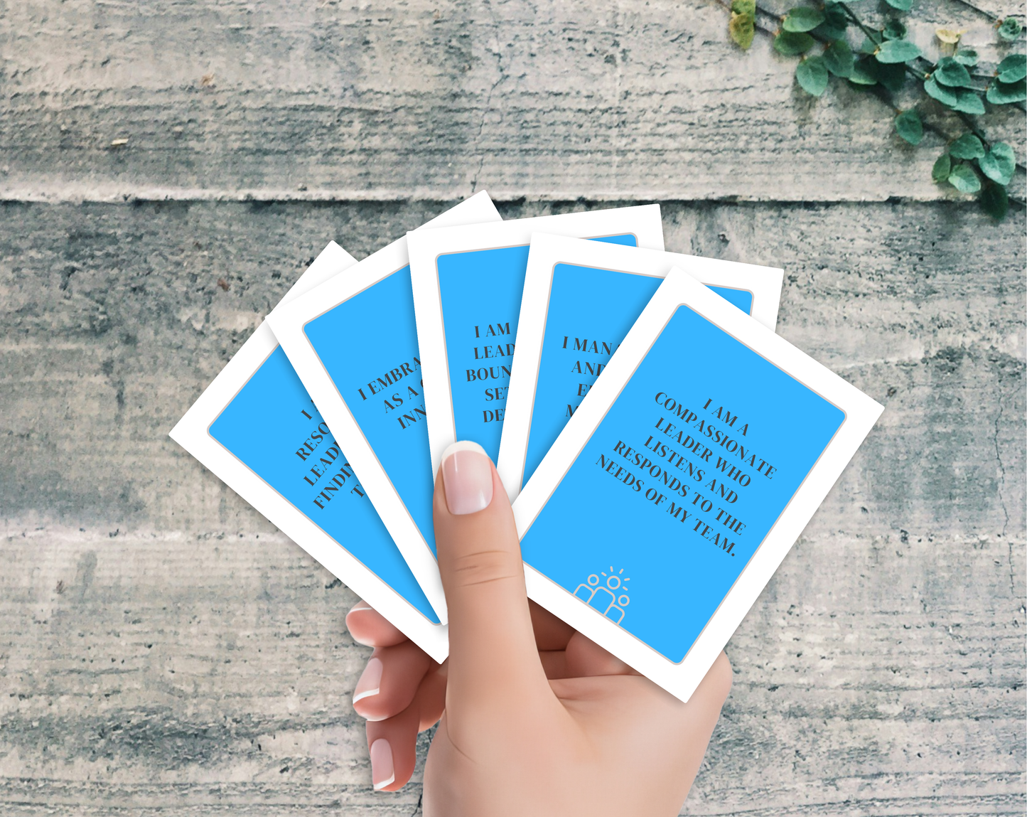 30 Business Leadership Affirmation Cards