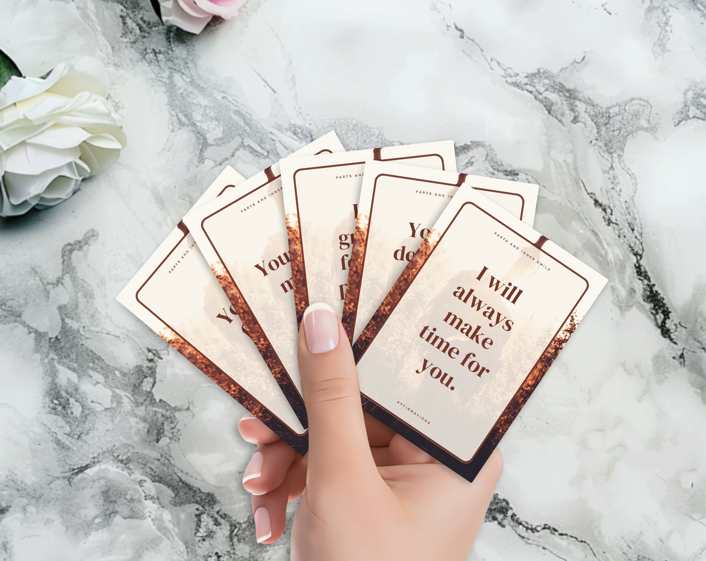 35 Parts and Inner Child Affirmation Cards