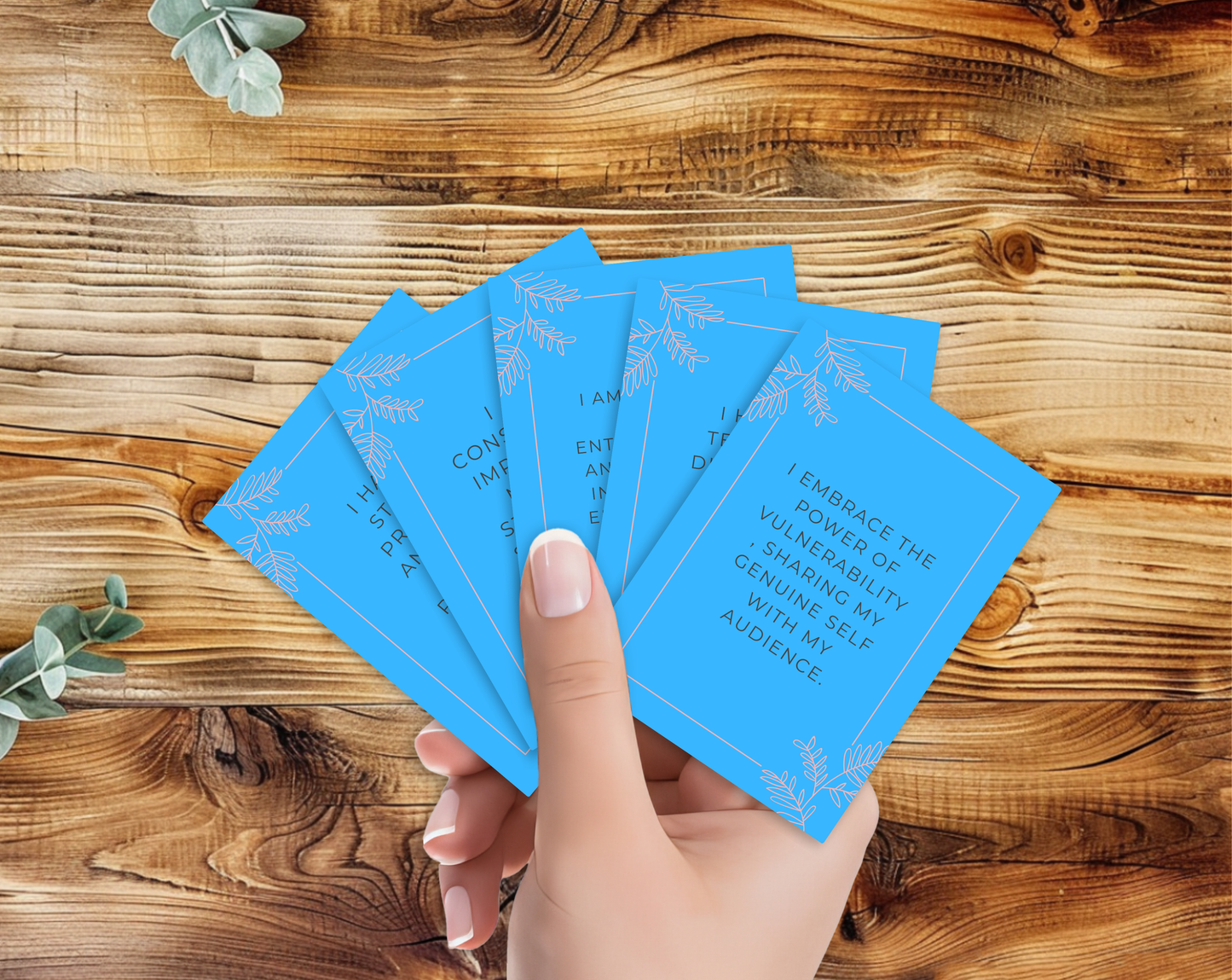 30 Streamer Affirmation Cards