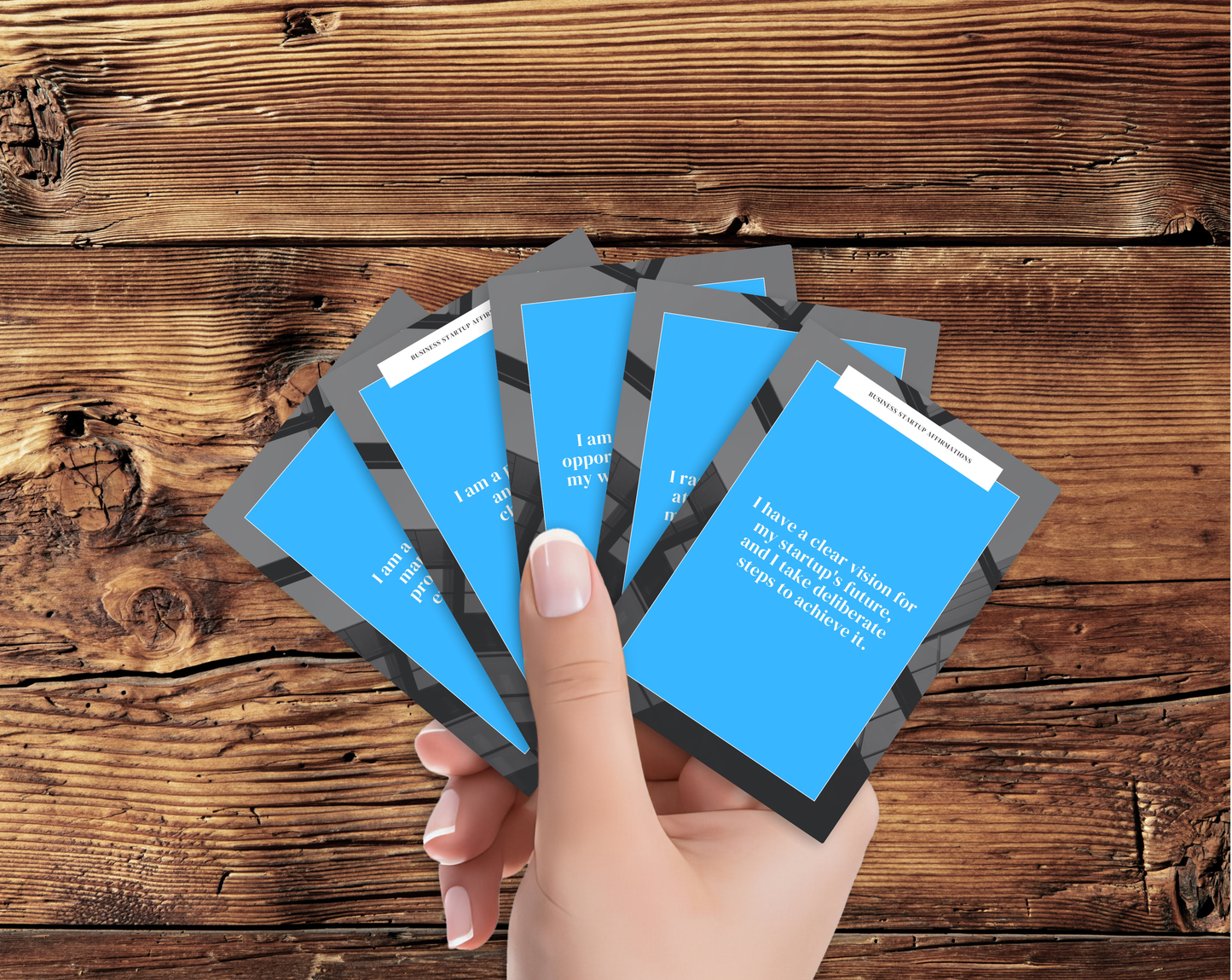 30 Business Startup Affirmation Cards