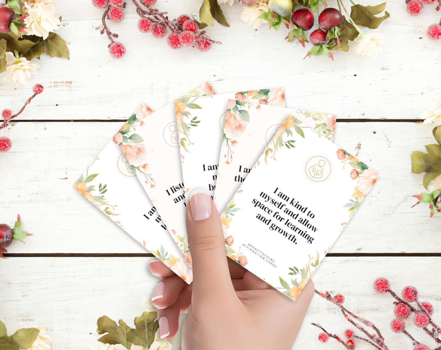 25 Breastfeeding Affirmation Cards