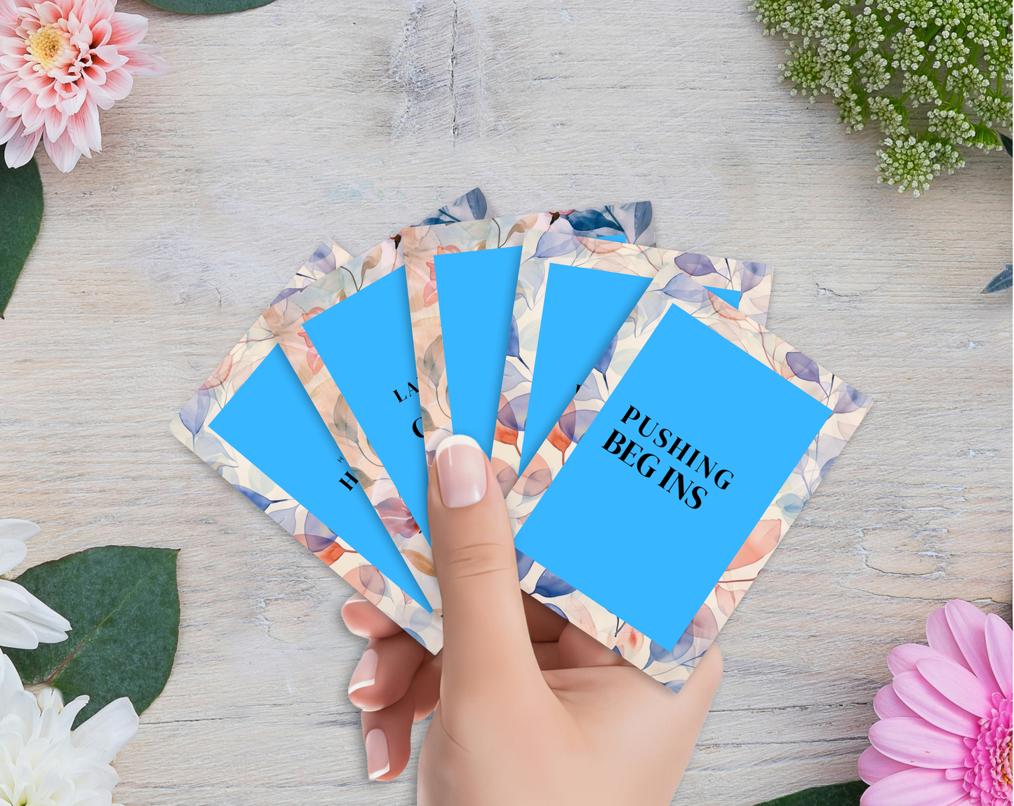 40 Pregnancy Milestone Cards