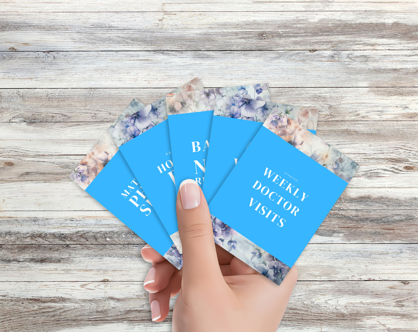 40 IVF Pregnancy Milestone Cards