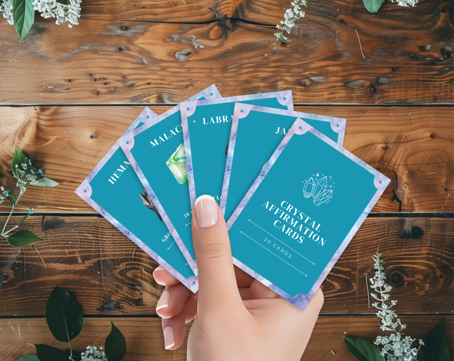 Crystal Affirmation Cards
