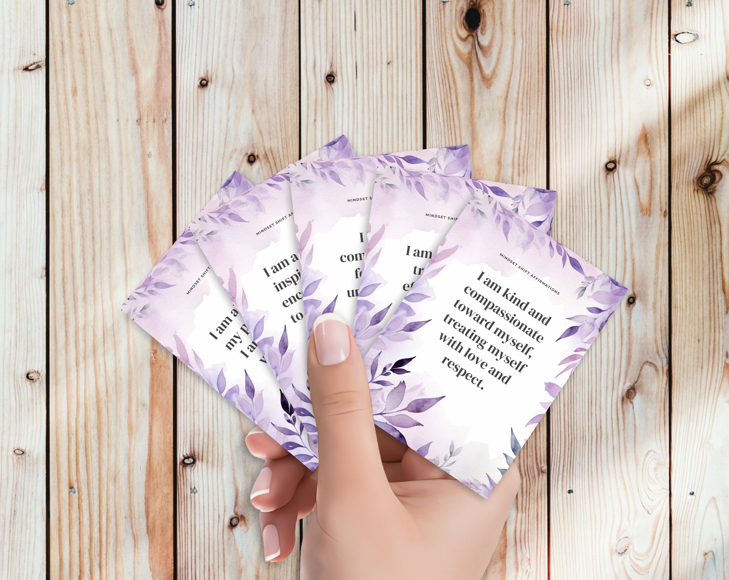 Mindset Shift Affirmation Cards