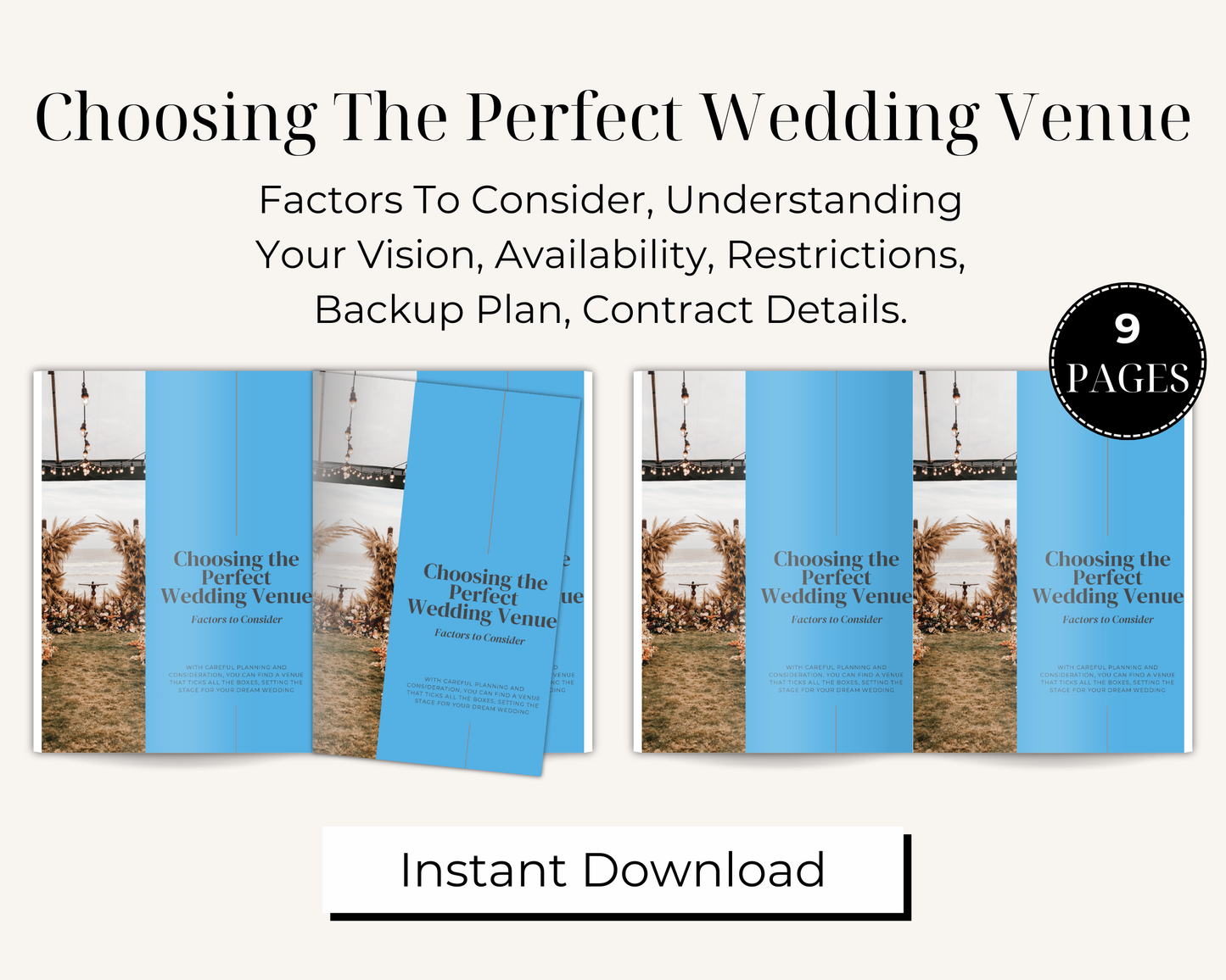 Choosing The Perfect Wedding Venue