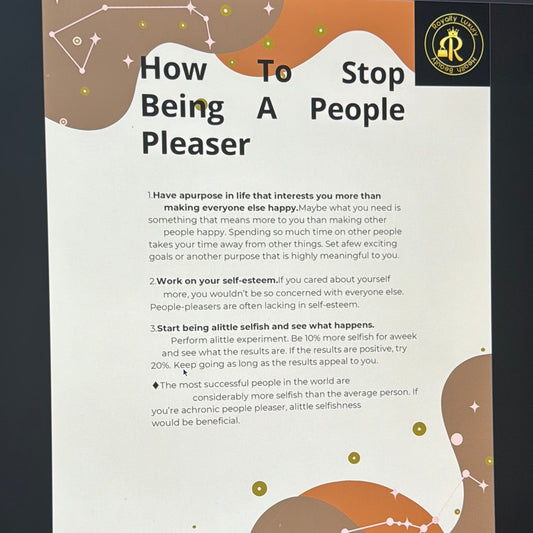 How To Stop Being A People Pleaser