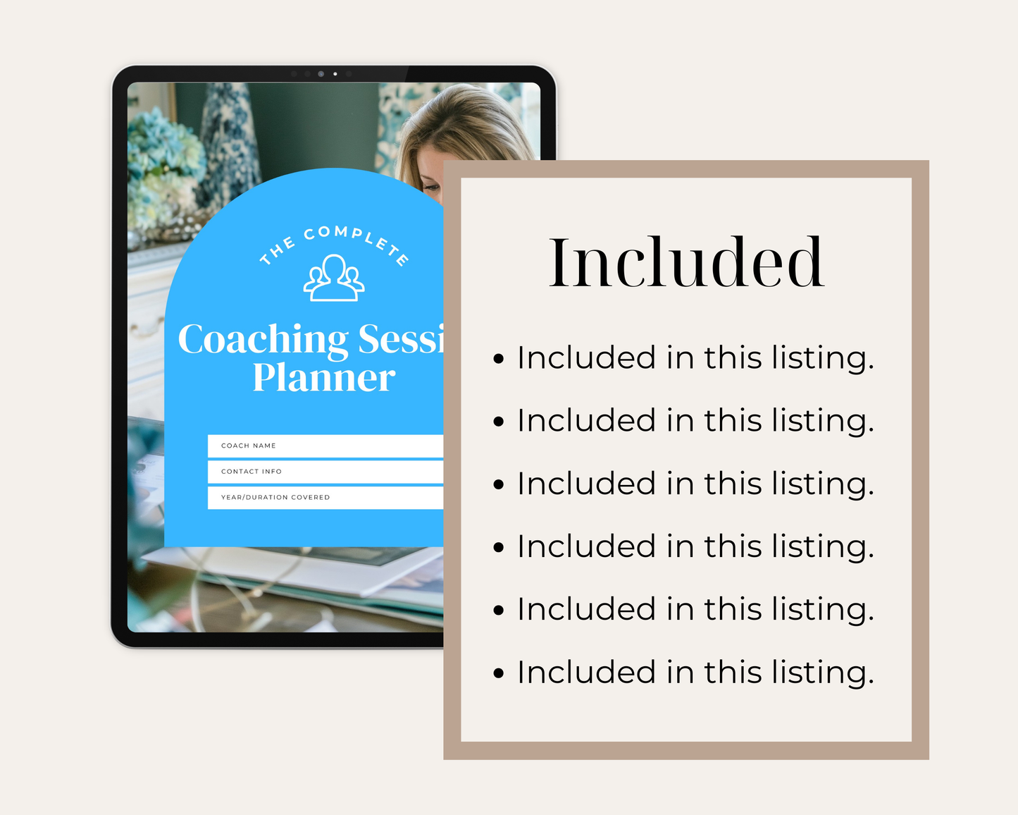 Coaching Session Planner