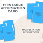 25 Manifestation Affirmation Cards