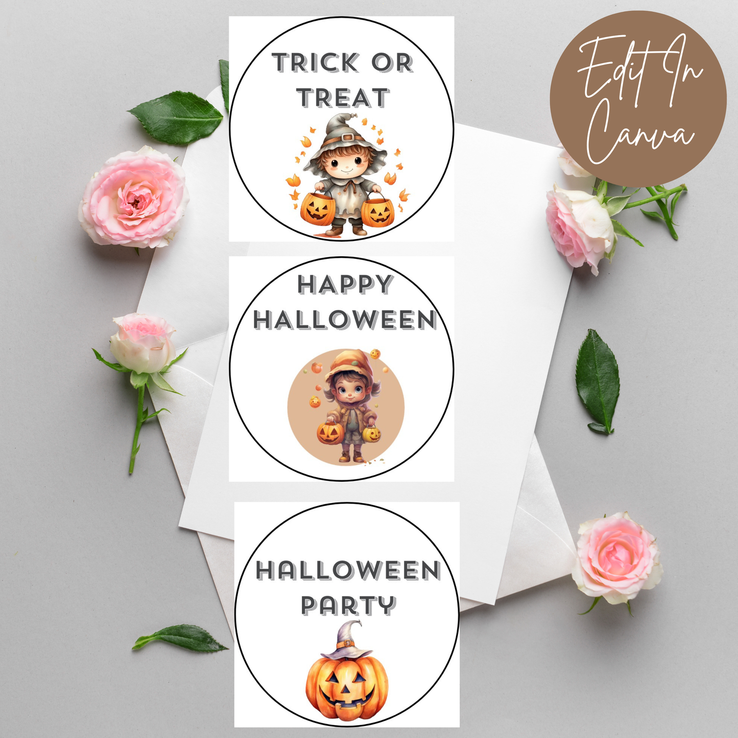 Halloween Cupcake Toppers