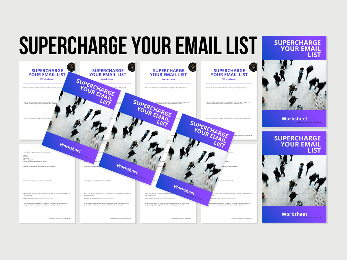 Email Marketing Worksheet