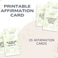 25 Healthcare Worker Affirmation Cards