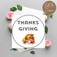 Thanksgiving Cupcake Topper