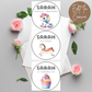 6th Birthday Party Cupcake Toppers Girl
