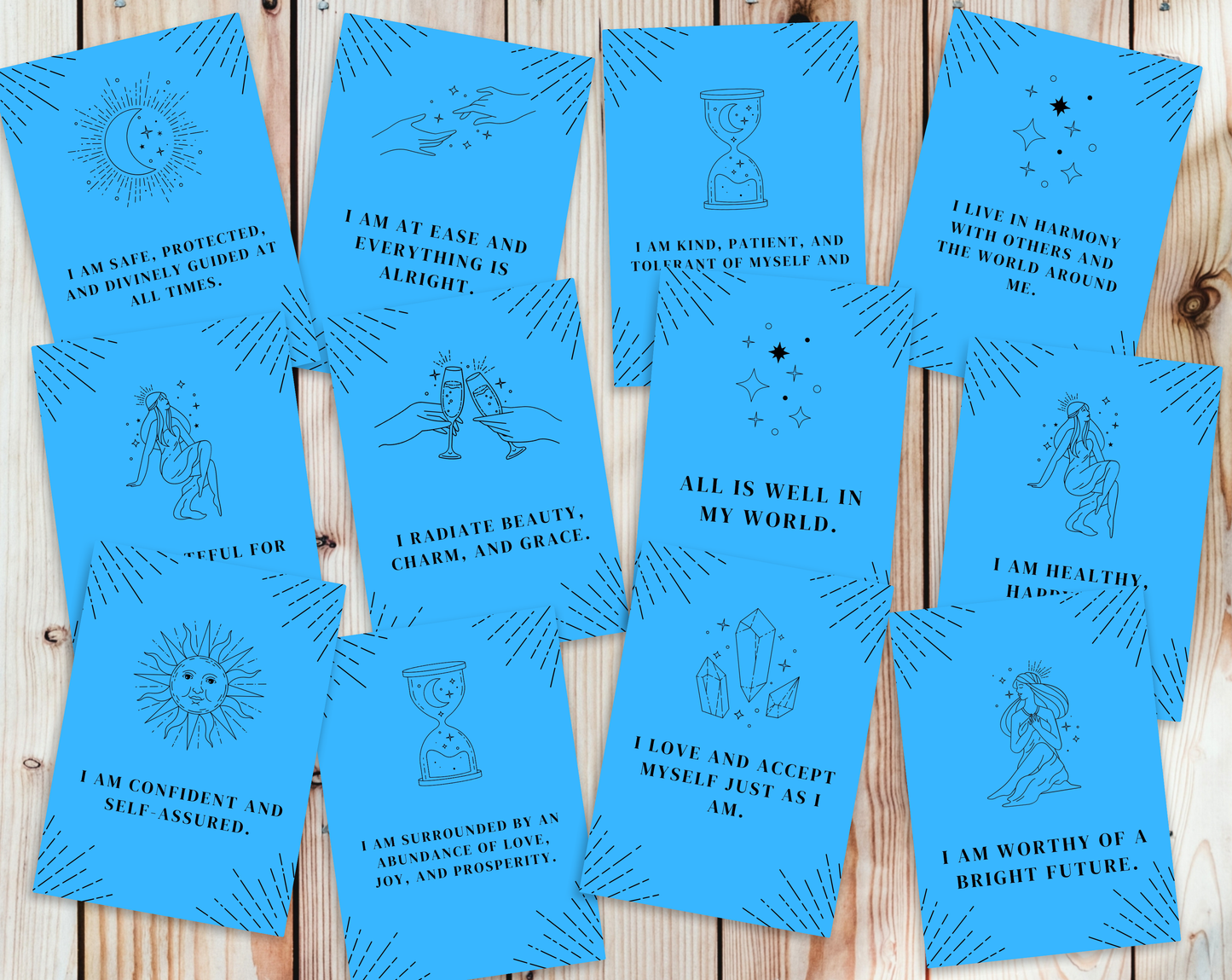25 Mental Health Affirmation Cards