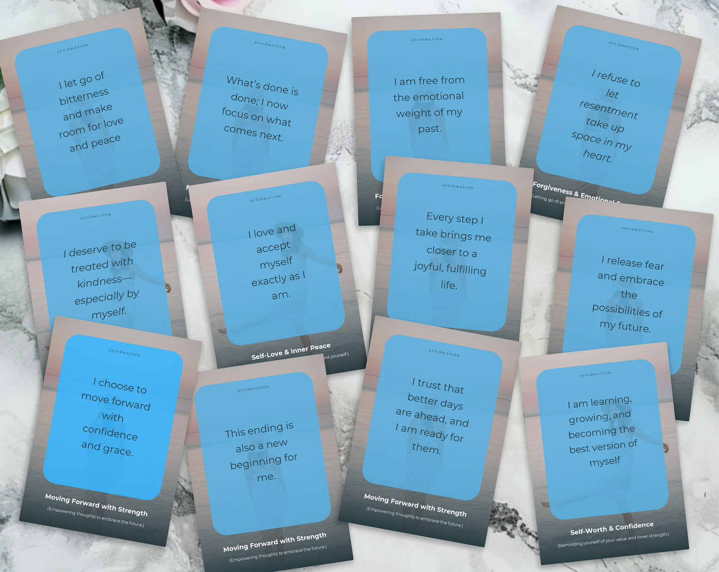 30 Divorce Affirmation Cards