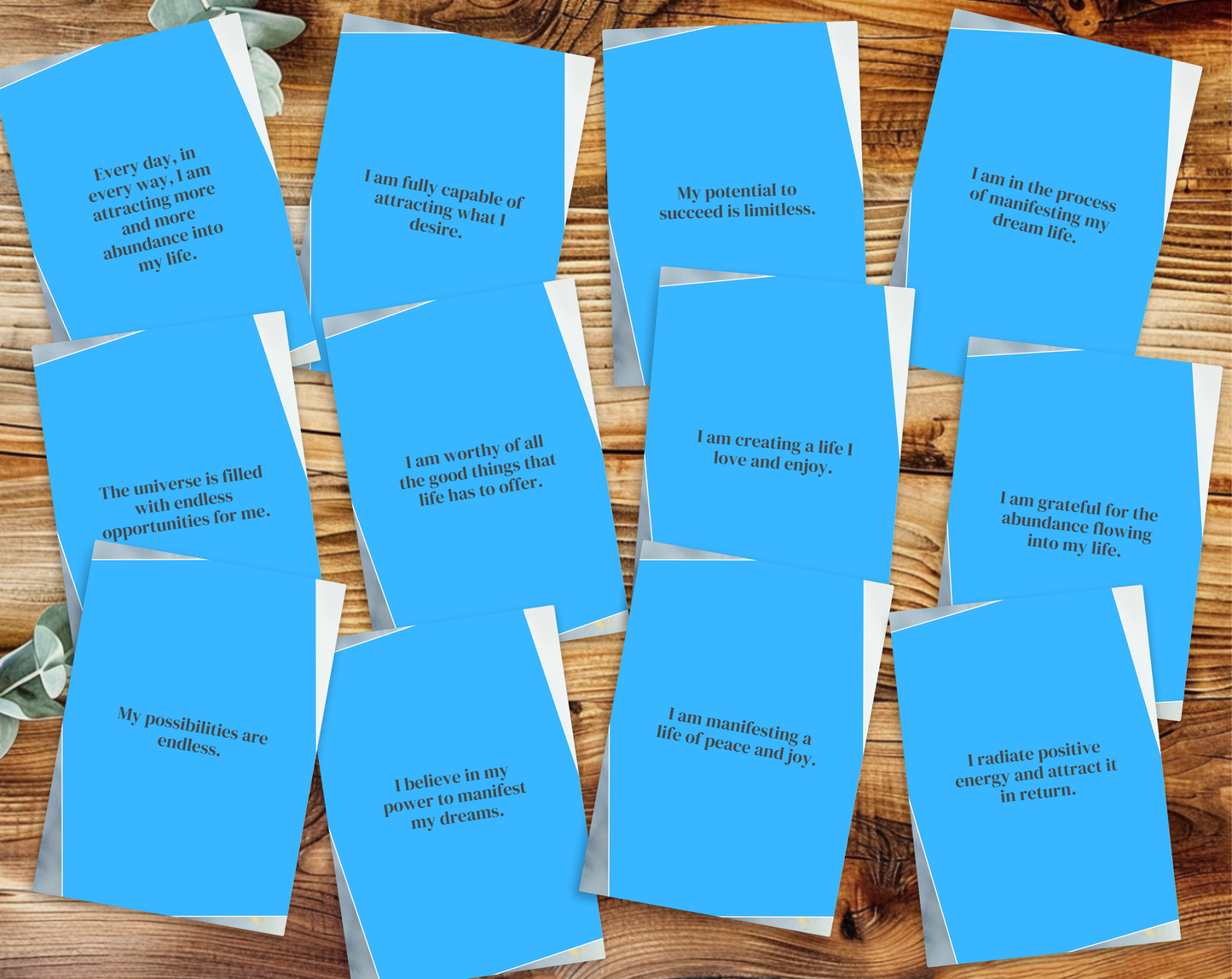 25 Manifestation Affirmation Cards