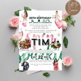 30th Birthday Invitation Male
