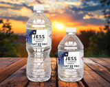 20th Birthday Water Bottle Label