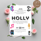 15th Birthday Invitation Female