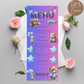 2nd Birthday Menu Female