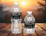 21st Birthday Water Bottle Label