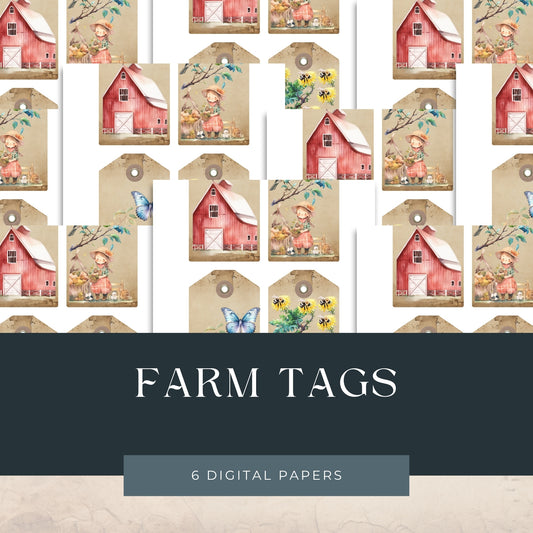 Four Farm Tags