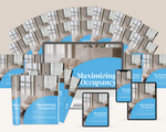Promotional materials for 'Maximizing Occupancy' with images of a room and smartphone.