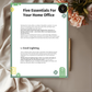 Five Essentials For Your Home Office