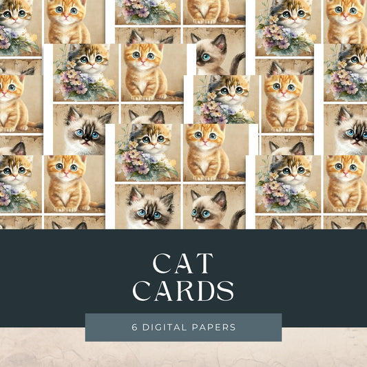 Cat Cards Portrait