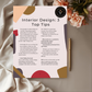 Interior Design: Three Top Tips